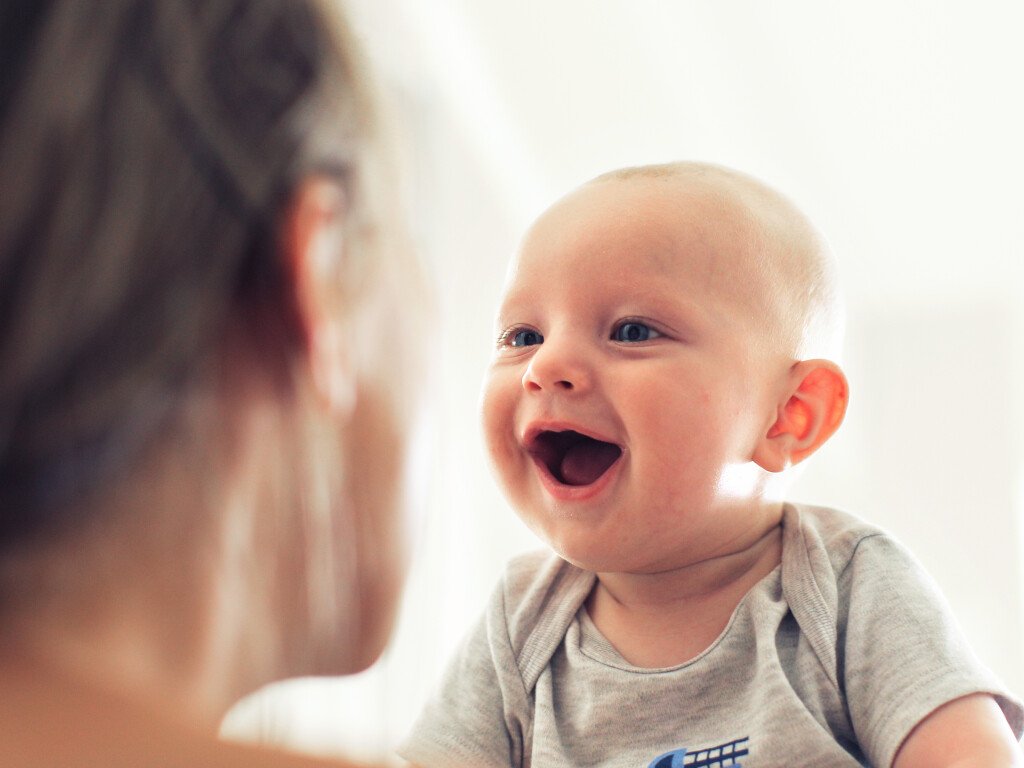 Researchers say when a baby is babbling, he's primed to learn.